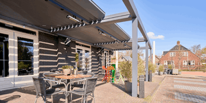 Pinela Deluxe: Aluminium Louvered Roof Canopy - Falcon Canopies