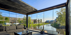 Pinela Deluxe: Aluminium Louvered Roof Canopy - Falcon Canopies