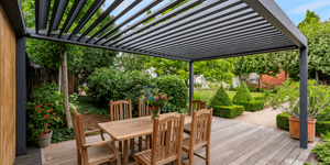 Pinela Deluxe: Aluminium Louvered Roof