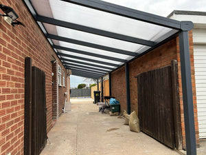 Top Materials for Outdoor Walkway Covers - Falcon Canopies