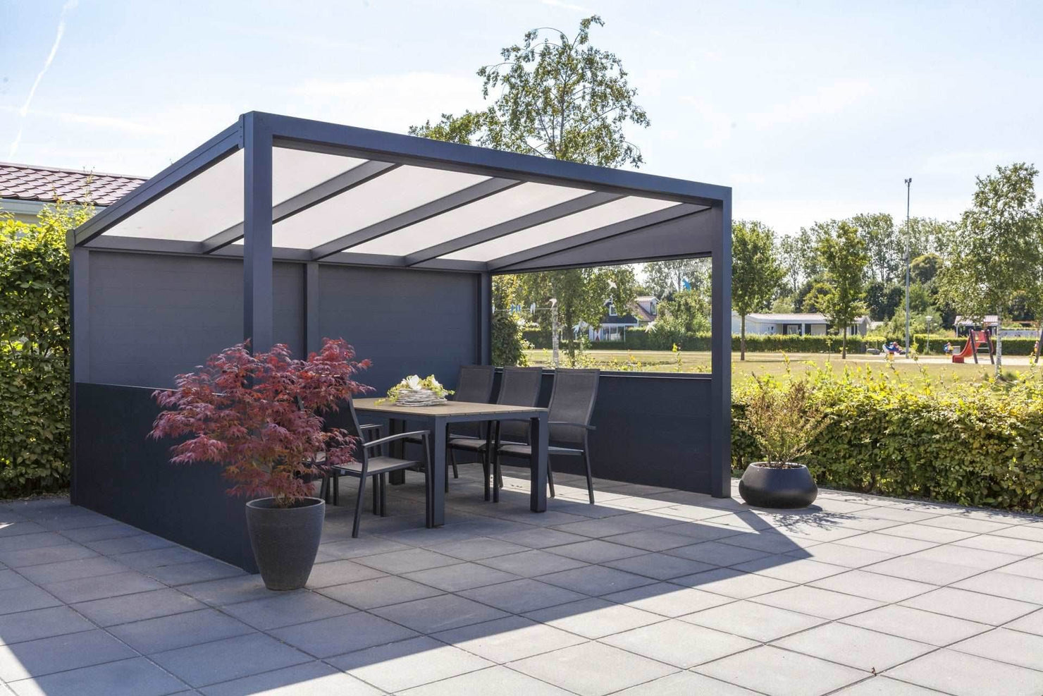 Spectator Stands & Team Dugout Shelters - Falcon Canopies